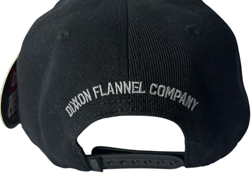 Dixxon Corpo Flat Bill Snapback Hat Work Hard Stay Humble Black - Picture 3 of 5